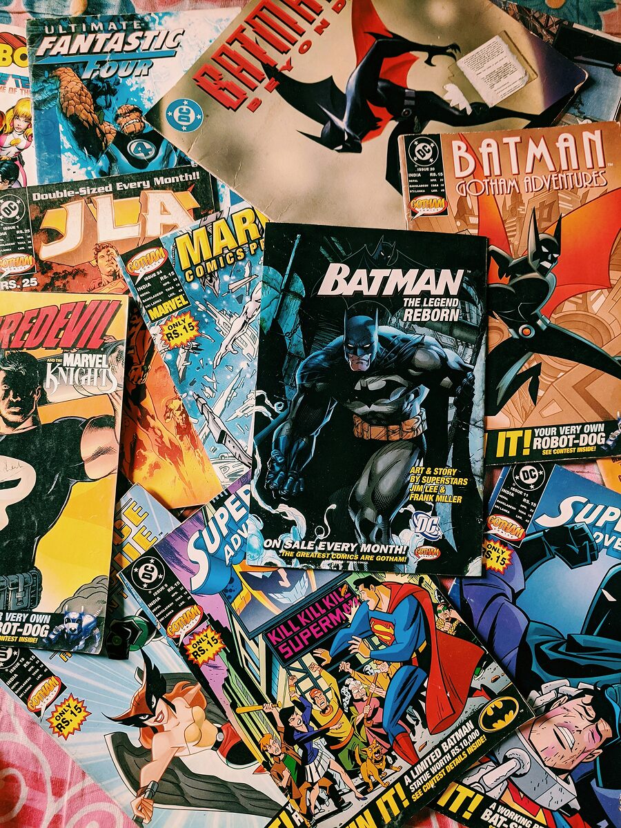 Vintage comic book collection